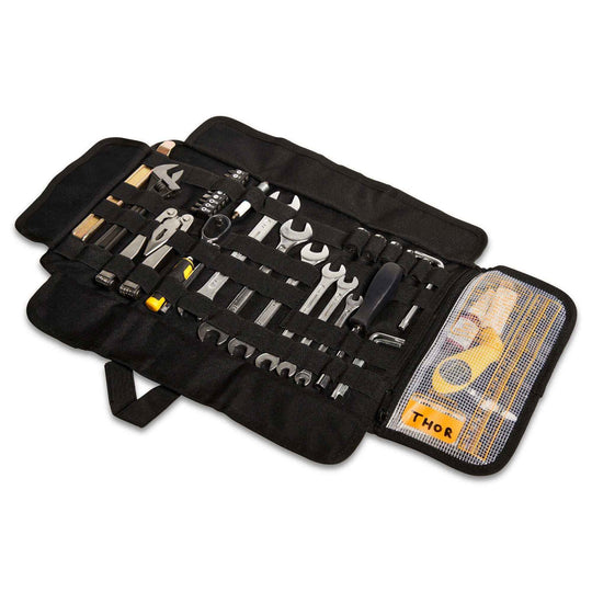 Durable Mjölnir tool roll for adventure riders