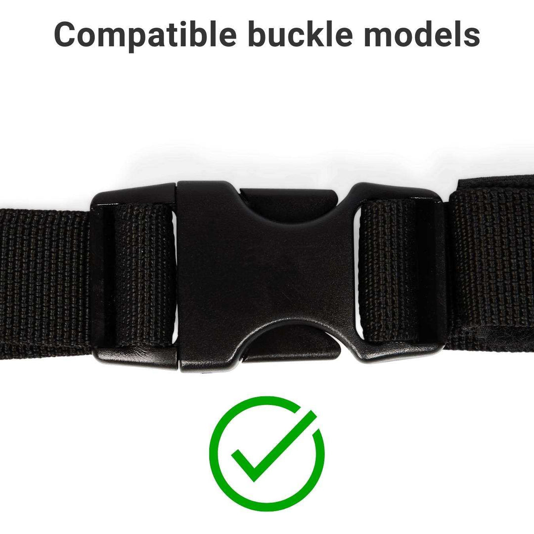 Ragnarök V1 cinch straps for securing motorcycle luggage with quick release buckles - motorcycle cinch straps