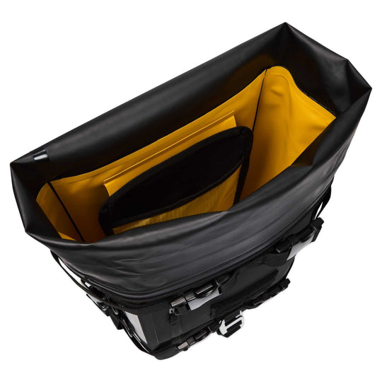 Ragnarök 15L versatile roll-top dry bag for motorcycles and hiking
