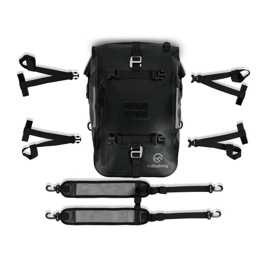 RAGNARÖK 30L ADV Pack versatile dry bag on motorcycle, motorcycle waterproof dry bag