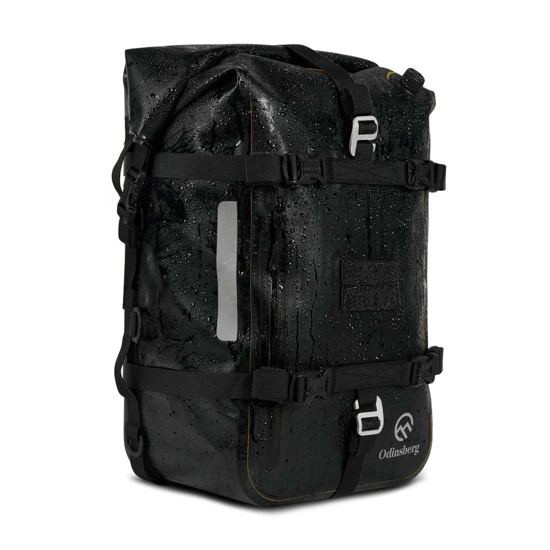 ODINSBERG Ragnarök 30L waterproof motorcycle bag tested in rain