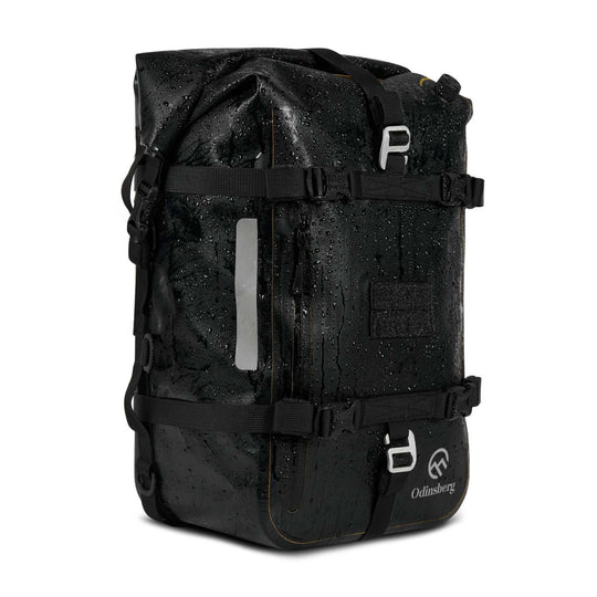 ODINSBERG Ragnarök 30L waterproof motorcycle bag tested in rain